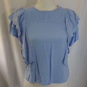 Moon River, Sky Blue Blouse